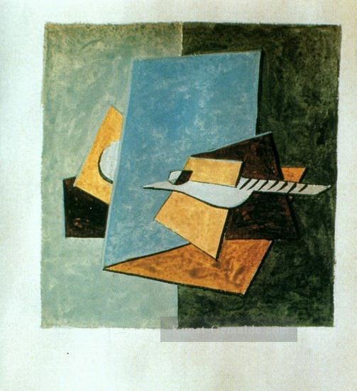 Guitare3 1912 Kubismus Pablo Picasso Ölgemälde